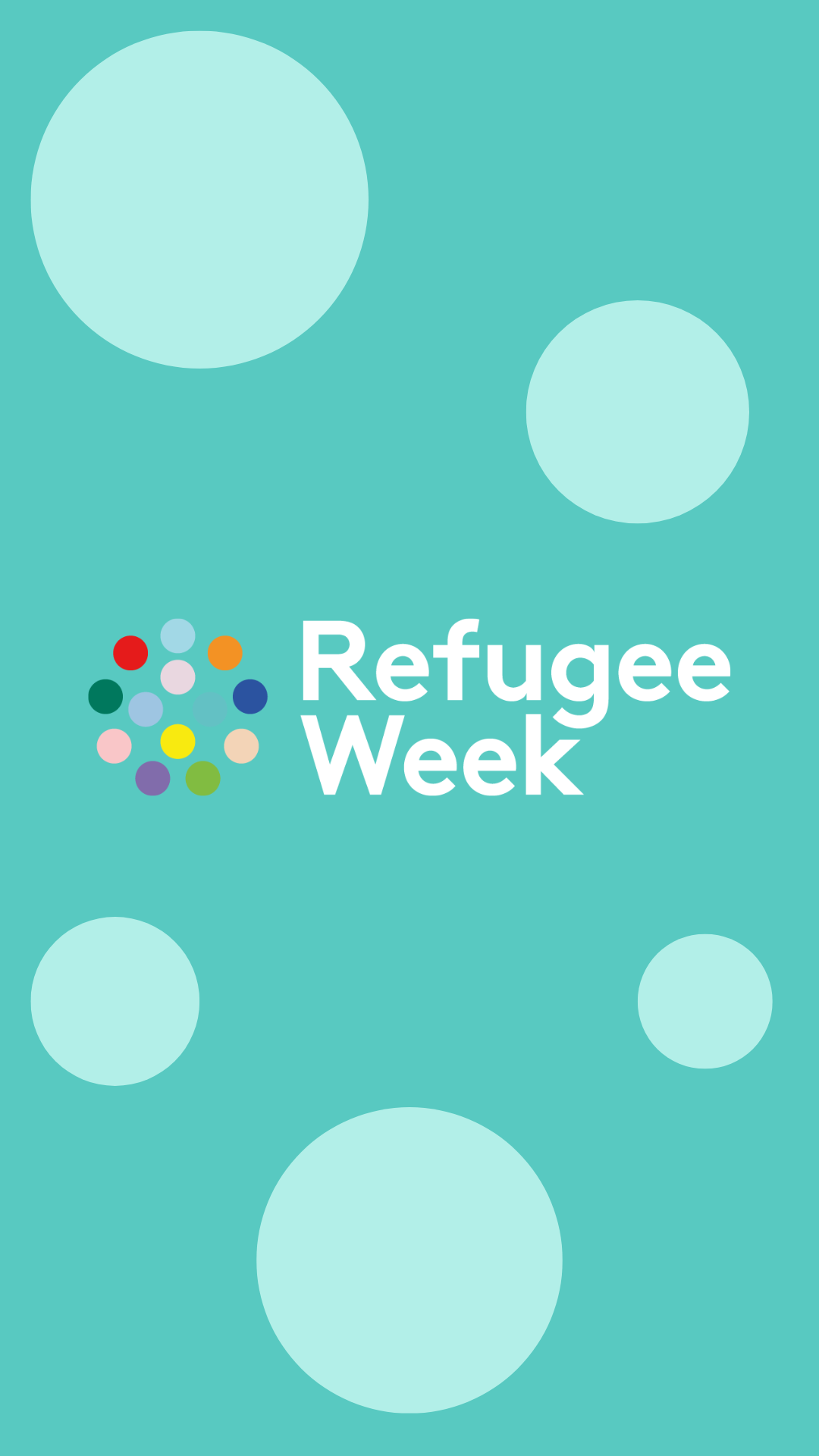 Refugee Week 2025 logo
